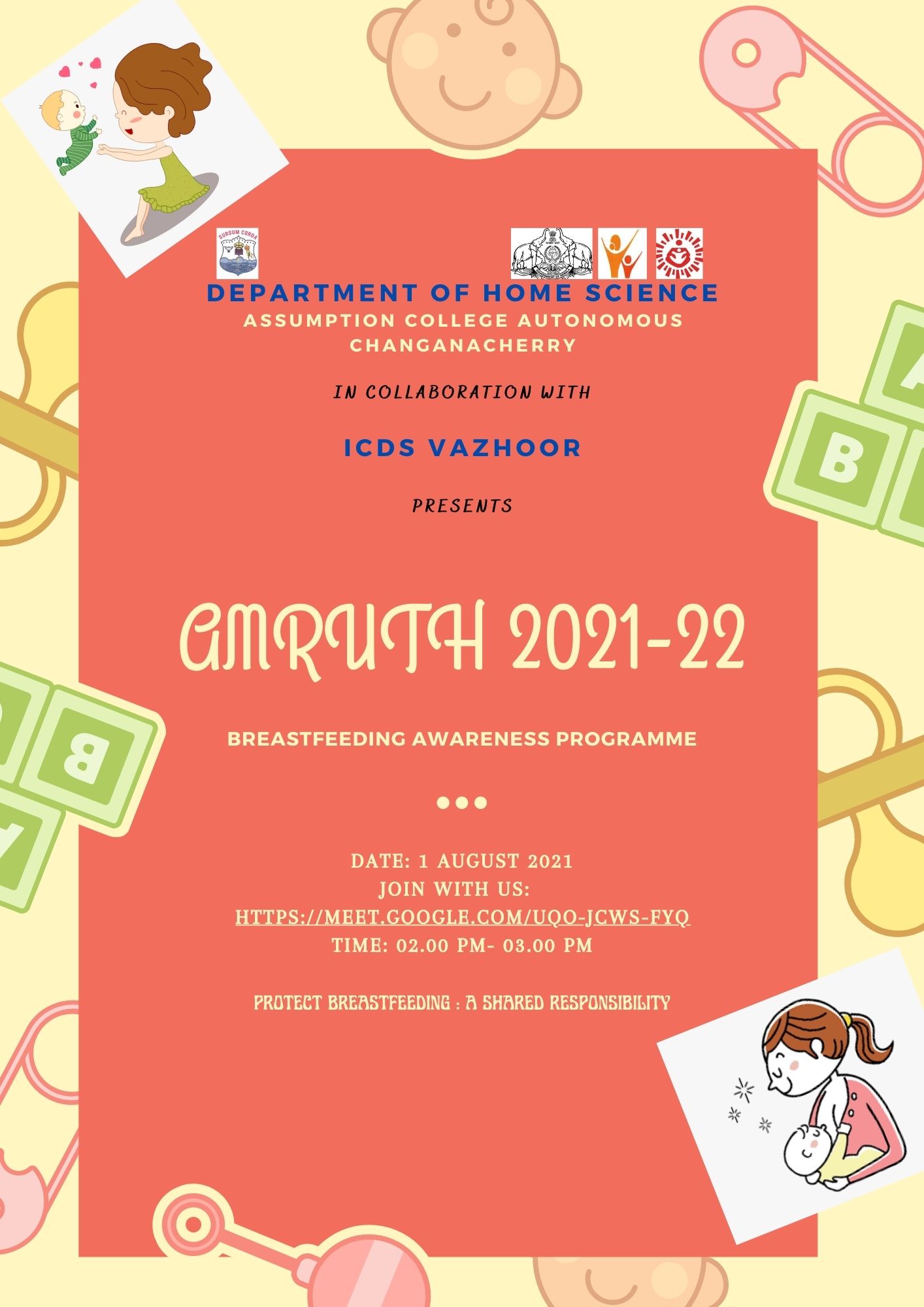 World Breastfeeding Week Awareness Programme- AMRUTH 2021-22