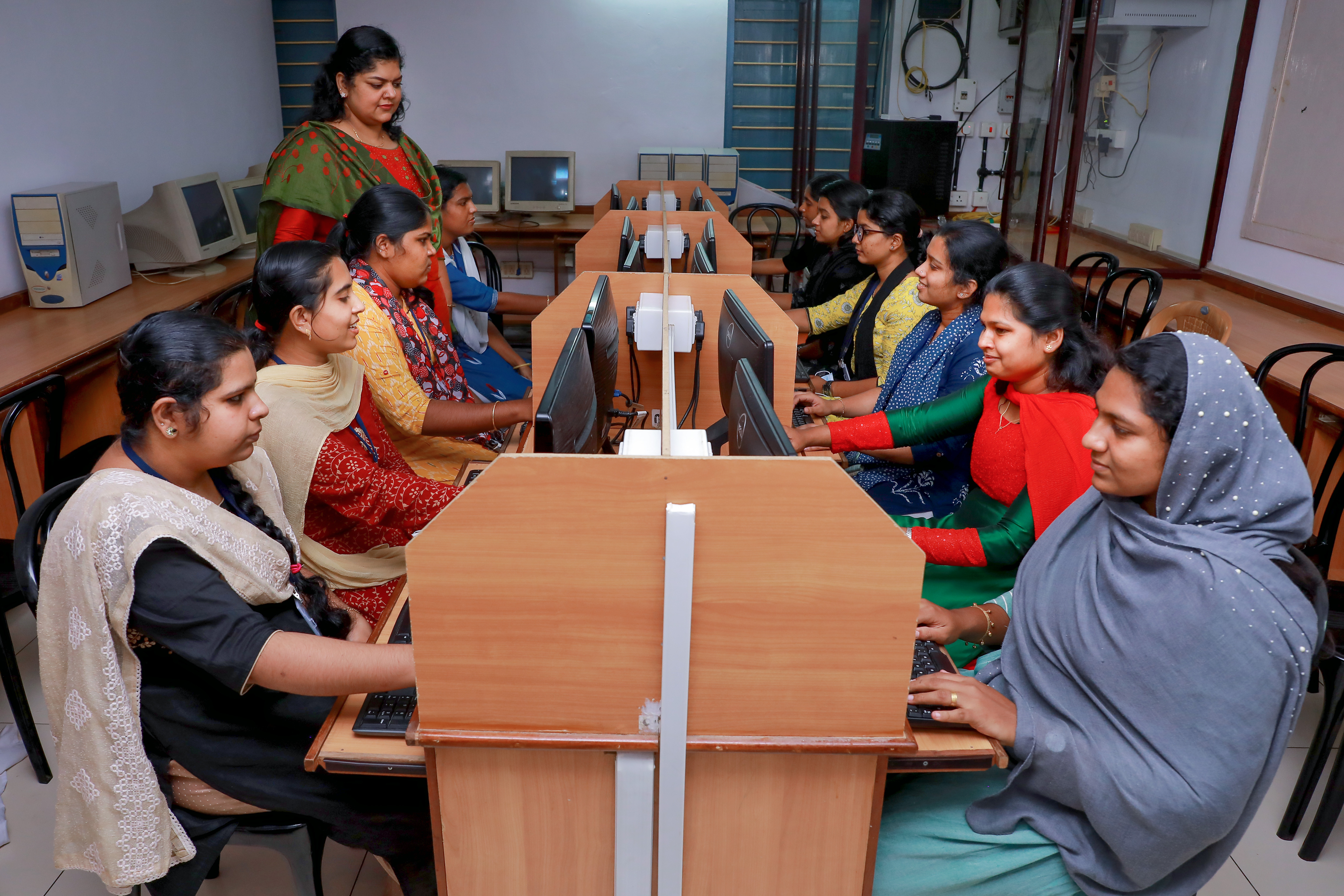 Empowering Women to Attain <br>Higher Education with Fairness & Integrity.